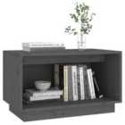 Vidaxl Tv Cabinet Grey 60X35X35 Cm Solid Wood Pine