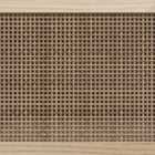 Vidaxl Tv Cabinet Brown 105X30X40 Cm Solid Wood Pine&natural Rattan