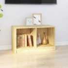 Vidaxl Tv Cabinet 70X33X42 Cm Solid Pinewood