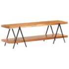 Vidaxl Tv Cabinet 160X40X50 Cm Solid Acacia Wood
