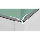 Kinewall Outgoing L Profile In White For Mounting An Outgoing/Open Angle