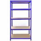 Monster Racking T-rax Metal Storage Shelves 90cm (W) x 45cm (D) - Blue