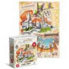 Dodo Harry Potter Wizarding World Medium Hogwarts School And Quidditch Field Hard Jigsaw Puzzle - 450 Pieces