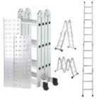 3.46M Lightweight Aluminium Folding Multi-position Work Platform Ladder