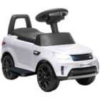Aiyaplay Land Rover Licensed Kids Electric Ride On Car Sliding Car, White
