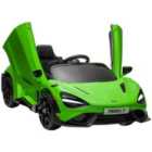 Aiyaplay McLaren 765LT Licensed 12V Kids Ride On Car W/ MP3 Music, Green