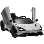 Aiyaplay McLaren 765LT Licensed 12V Kids Ride On Car W/ MP3 Music, Grey