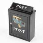 Arboria Garden Decor Metal Post Box Off Road Vehicle
