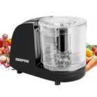 Geepas 200W Black Multi-chopper And Mini Food Processor 350ml
