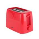 Geepas Red 2-slice Bread Toaster With 6-level Browning Control