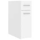 vidaXL Apothecary Cabinet White 20x45.5x60 cm Engineered Wood