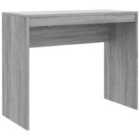 vidaXL Desk Grey Sonoma 90x40x72 cm Engineered Wood