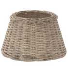 vidaXL Lamp Shade Brown Ã?45x28 cm Wicker