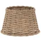 vidaXL Lamp Shade Brown Ã?38x23 cm Wicker