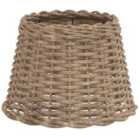 vidaXL Lamp Shade Brown Ã?30x20 cm Wicker