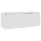 vidaXL Tv Cabinet White 80x34x30 cm Engineered Wood
