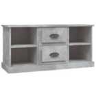 vidaXL Tv Cabinet Concrete Grey 99.5x35.5x48 cm Engineered Wood