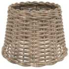 vidaXL Ceiling Lamp Shade Brown Ã?30x20 cm Wicker