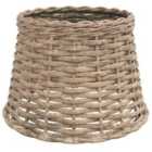 vidaXL Ceiling Lamp Shade Brown Ã?25x17 cm Wicker