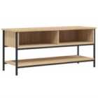vidaXL Tv Cabinet Sonoma Oak 100x35x45 cm Engineered Wood
