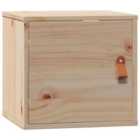 vidaXL Wall Cabinet 31.5x30x30 cm Solid Wood Pine