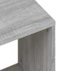 vidaXL Nesting Coffee Tables 2 Pcs Grey Sonoma Engineered Wood