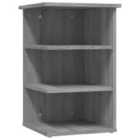 vidaXL Side Cabinet Grey Sonoma 35x35x55 cm Engineered Wood