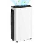 Homcom 16L/Day Dehumidifier For Home Damp, Mould, Laundry Drying, White