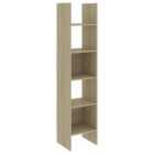 Vidaxl Book Cabinet Sonoma Oak 40X35X180 Cm Engineered Wood