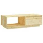 Vidaxl Coffee Table 110X50X33.5 Cm Solid Firwood