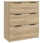 Vidaxl Sideboard Sonoma Oak 60X30X70 Cm Engineered Wood