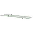 Vidaxl Floating Shelves 2 Pcs Glass 90X10 Cm 8 Mm
