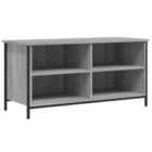 Vidaxl Tv Cabinet Grey Sonoma 100X40X50 Cm Engineered Wood
