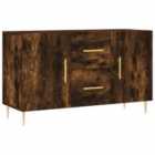 Vidaxl Sideboard Smoked Oak 100X36X60 Cm Engineered Wood