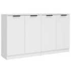 Vidaxl Sideboards 2 Pcs White 60X30X70 Cm Engineered Wood