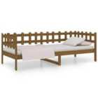 Vidaxl Day Bed Honey Brown 90X200 Cm Solid Wood Pine