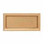Rectangle Display Plate Gold