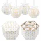 The Christmas Workshop 14Pc Frost Decoupage Baubles