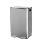 DMD Double Recycling Bin (30L+30L) w/ 3L Waste Bin - Stainless