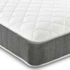 Starlight Beds Cooltouch Cloud Waves Premium Hybrid Memory Fibre Foam & Pinna-coil Innerspring Mattress Grey Border 5FT King Size