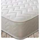 Starlight Beds Cooltouch Diamonds Hybrid Memory Foam & Pinna-coil Innerspring Mattress With White Border 4FT Small Double