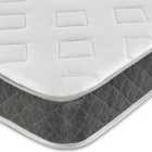 Starlight Beds Cooltouch Diamonds Hybrid Memory Foam & Pinna-coil Innerspring Mattress With Grey Border 5FT King Size