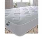 Starlight Beds Cooltouch Brilliant Diamond Hybrid Memory Foam & Pinna-coil Innerspring Value Mattress White 5FT King