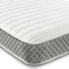 Starlight Beds Cooltouch Nebraska Diamond Hybrid Memory Foam Pinna-coil Innerspring Value Mattress Grey Border 2FT6 Small Single