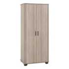 Seconique Oliver 2 Door Wardrobe - Light Oak Effect