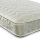 Starlight Beds Cooltouch Diamond Waves Premium Hybrid Memory Foam & Pinna-coil Innerspring Mattress White Border 5FT King Size