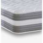 Cooltouch Deluxe Hybrid Comfort Foam Pinna-coil Innerspring Mattress Grey 4FT6 Double