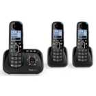 Atlinks 1583 Voice Trio Big Button DECT Phones