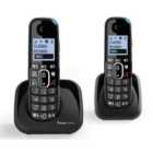 Atlinks 2 Pack Big Button 1502 Portable DECT Phone Black