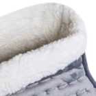 Russell Hobbs Electric Foot Warmer Heated Boot with Removable Lining - Grey